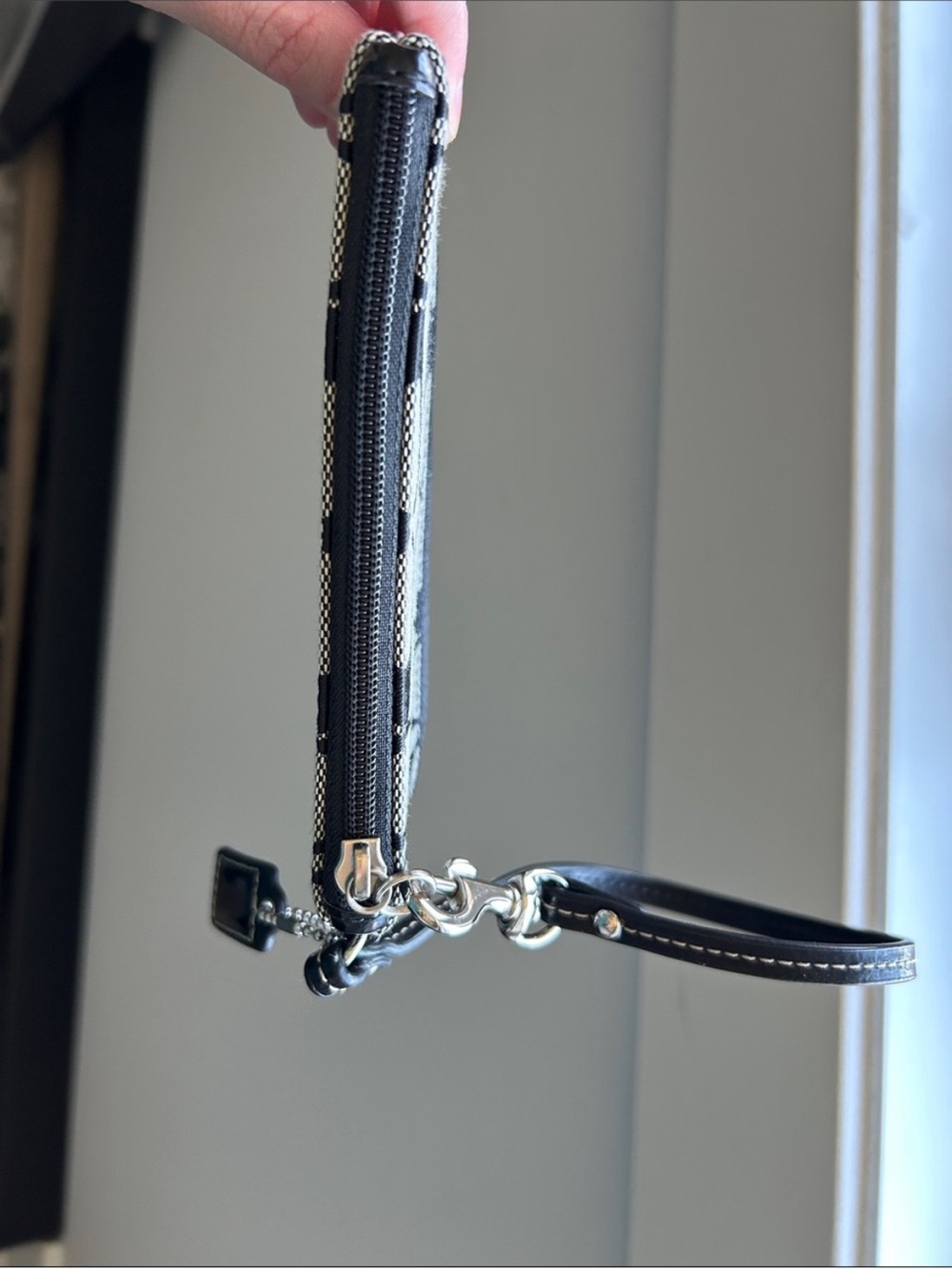 Coach Signature Wristlet - Picture 9 of 12